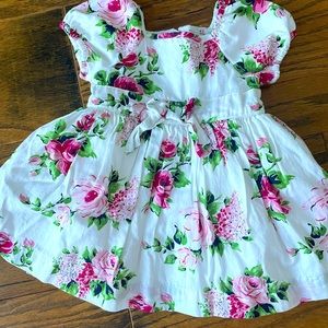 Gap 3-6 month floral dress